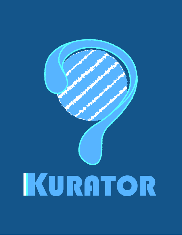 Kurator Combo Logo Dark Background